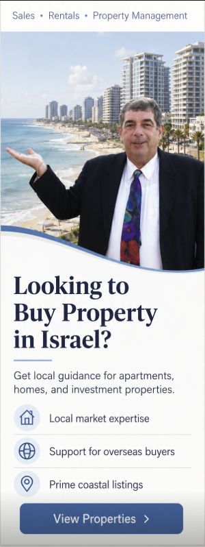 Ian Marks Real Estate — Buy Property in Israel